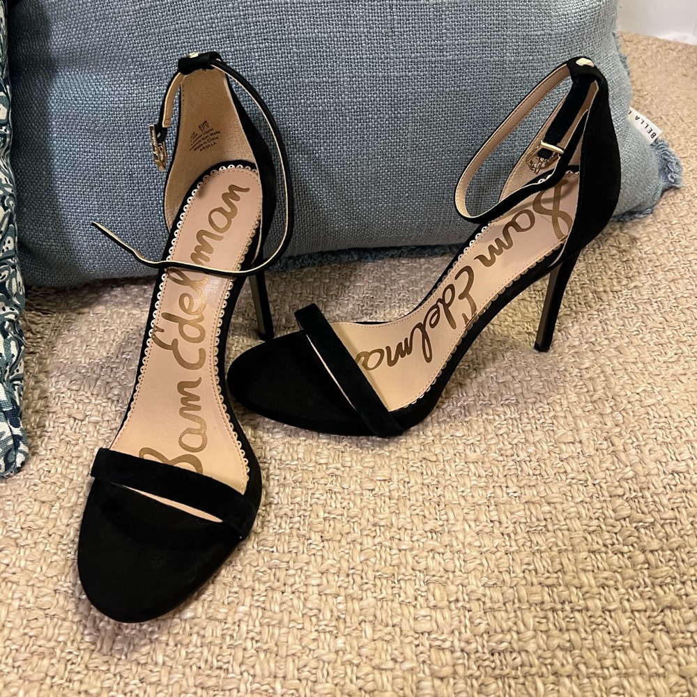 Sam Edelman Heels Black